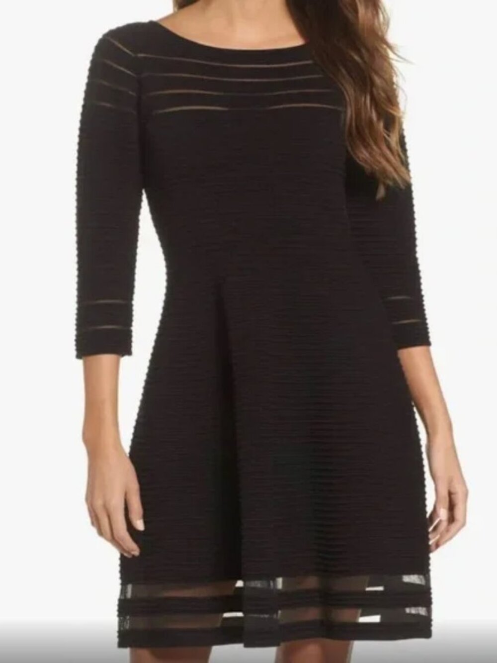 NWOT Eliza J Women's Sleek Short Black Dress Size Small